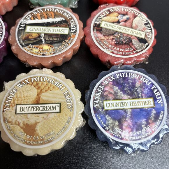 Vintage Yankee Candle Wax Melts Some Rare And Retired (lot of 9) Country Heather - Picture 3 of 9